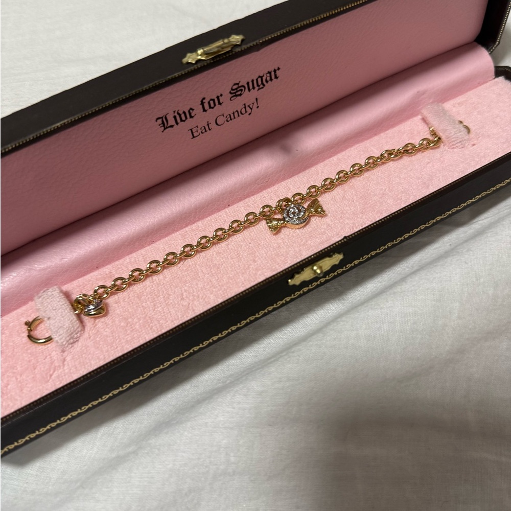 Juicy Couture Gold Candy Bracelet